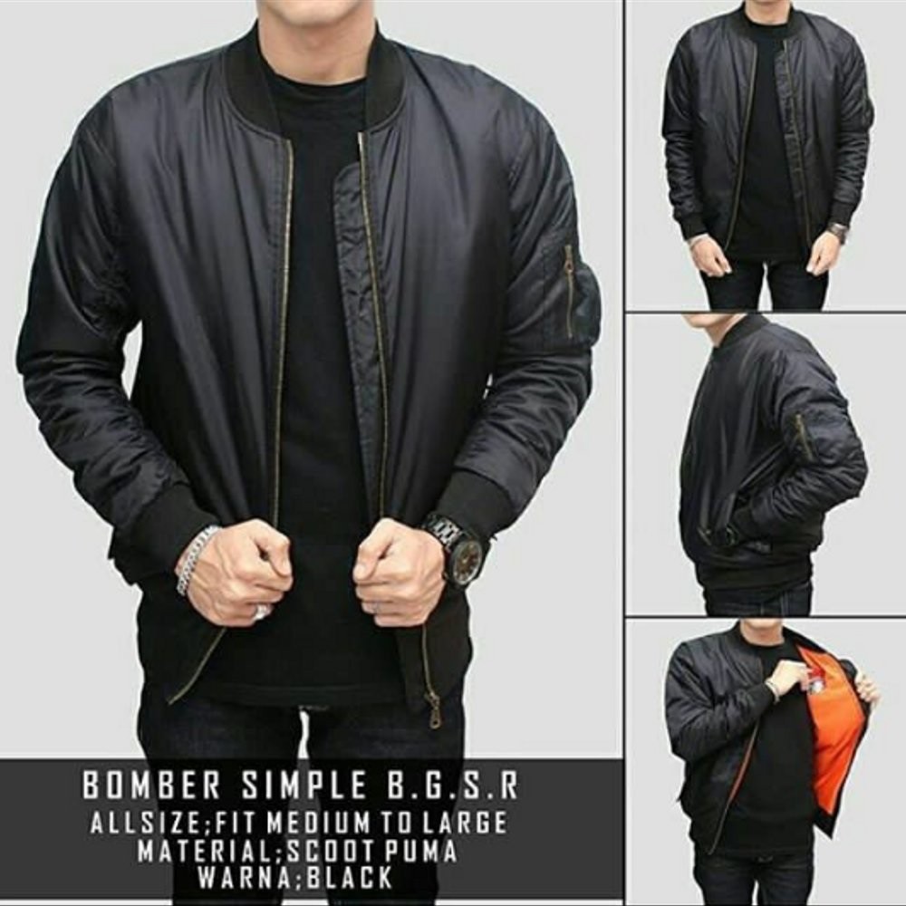 JAKET BOMBER PREMIUM HIGHT QUALITY WATERPROOF / JAKET PILOT  ANTI AIR / JAKET MOTOR