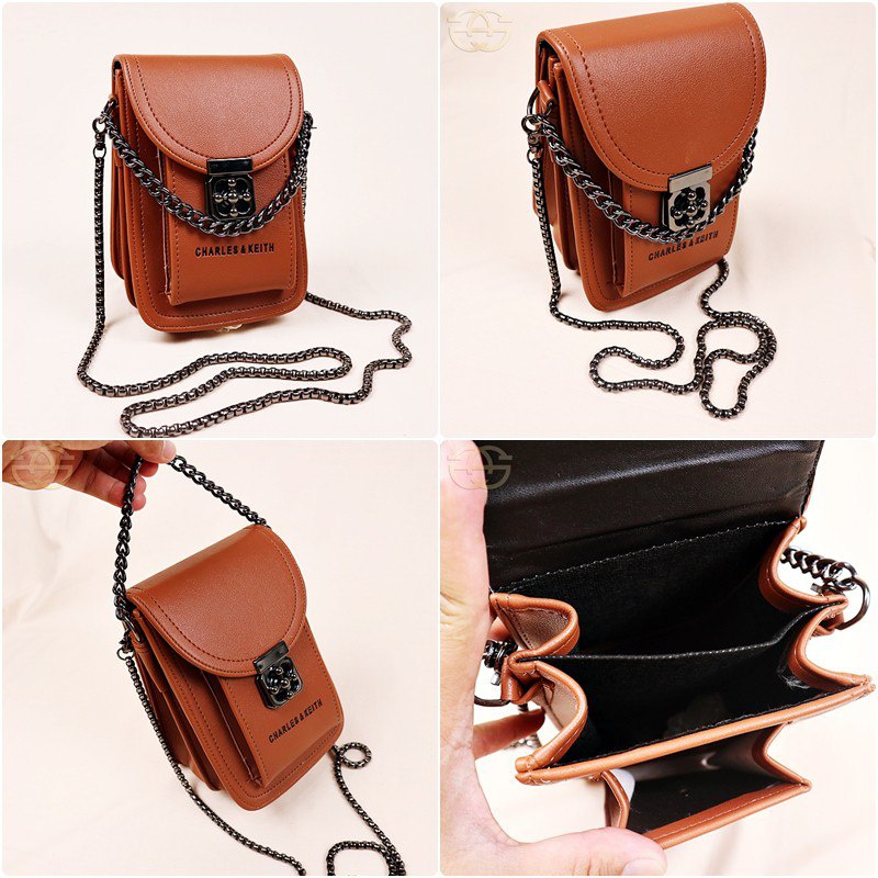 Tas selempang fashion wanita murah grosir sling bag HP dompet gaya cewek kekinian tas kuliah kerja