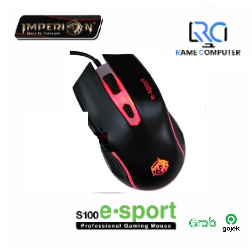 Imperion Gaming Mouse S100 e-Sport Wired