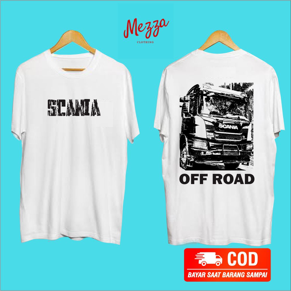 KAOS PRIA/KAOS SCANIA/KAOS TRUCK/KAOS DISTRO/TSHIRT/UNISEX/ATASAN/PAKAIAN PRIA/TRUK