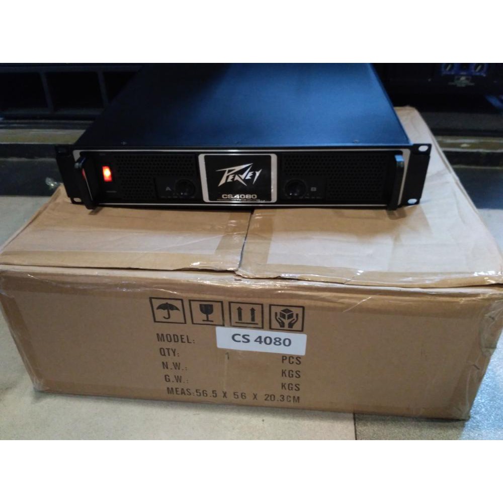 (PETI KAYU) power amplifier peavey cs 4080 / CS4080