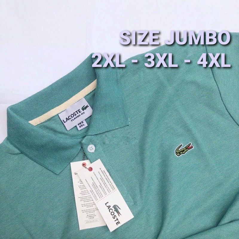 kaos kerah size jumbo 2XL - 3XL -  4XL | kaos kerah pria dewasa | kaos kerah terlaris | kaos kerah p