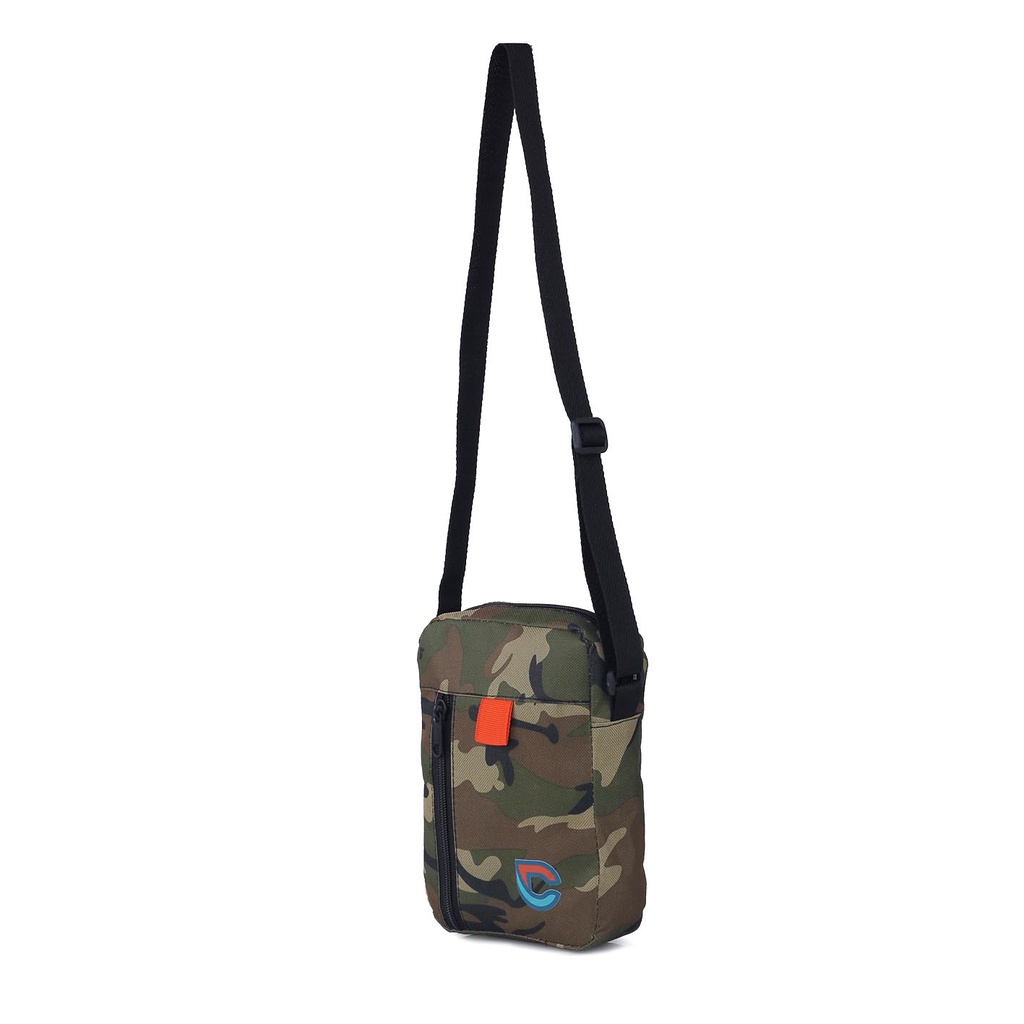 Toko Thabita Tas Selempang Pria Mini Sling Bag Loreng Army Sako Wallet