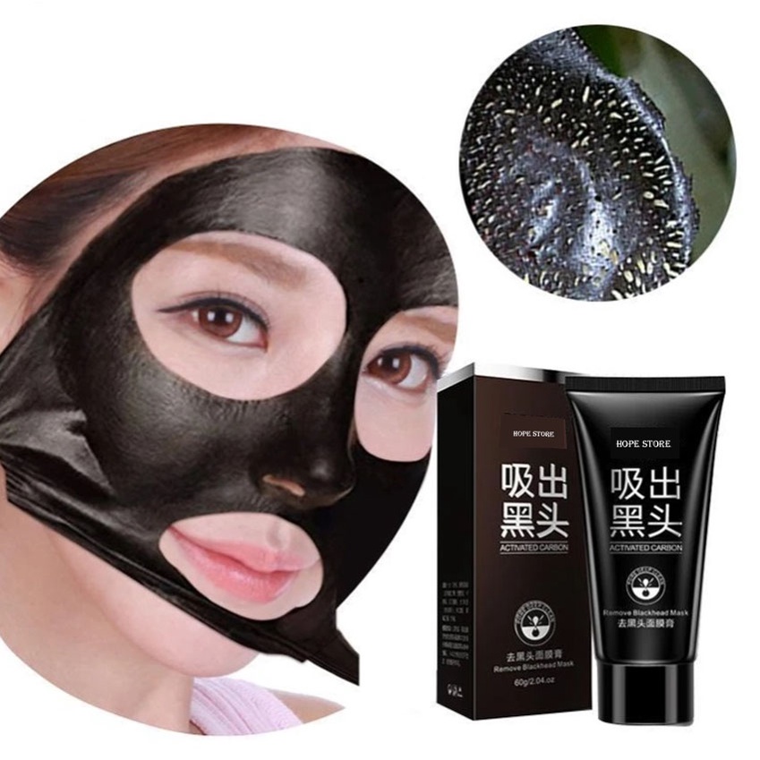 HOPE STORE - MASKER ARANG MASKER KOMEDO HIDUNG WAJAH /BLACKHEAD REMOVER PEEL OFF BLACKMASK CHARCOAL