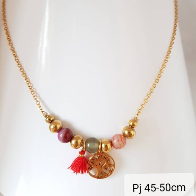 Kalung fashion Korean Titanium Import Antikarat KS12