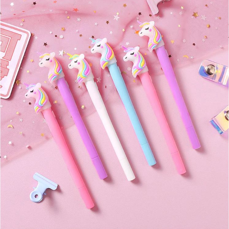 TOP Price COD Pena Bear LED Lucu LED Unicorn Pen Murah Produk Import U09