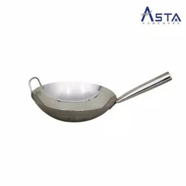 Wajan Nasi goreng wajan Stainless Wok Wajan Asta Tebal