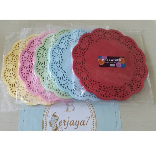 

Doilies paper warna 5