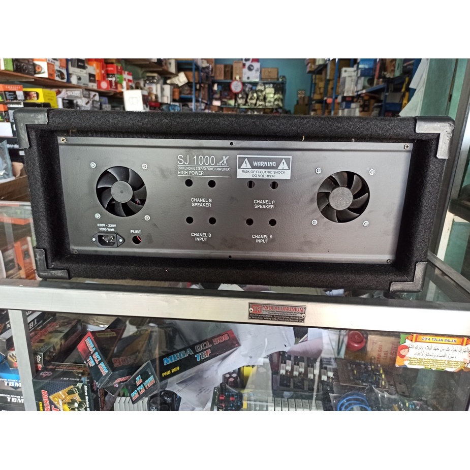 BOX POWER AMPLIFIER SOUND SYSTEM PERFECT SJ1000 MURAH KUAT TEBAL