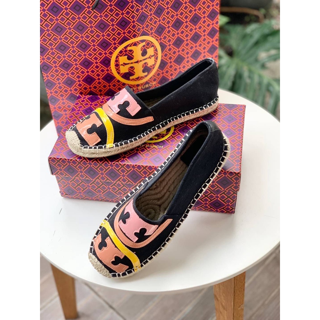 SEPATU WANITA TBS011 TB POPPY CANVAS ESPADRILLE FLATS PREMIUM IMPORT