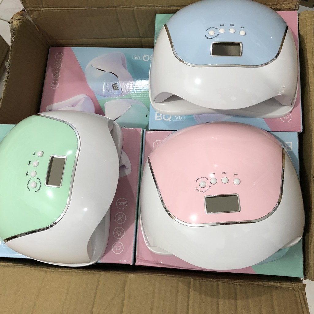 NAIL LAMPU UV LED 120w PENGERING KUTEK GEL UV SMART SENSOR