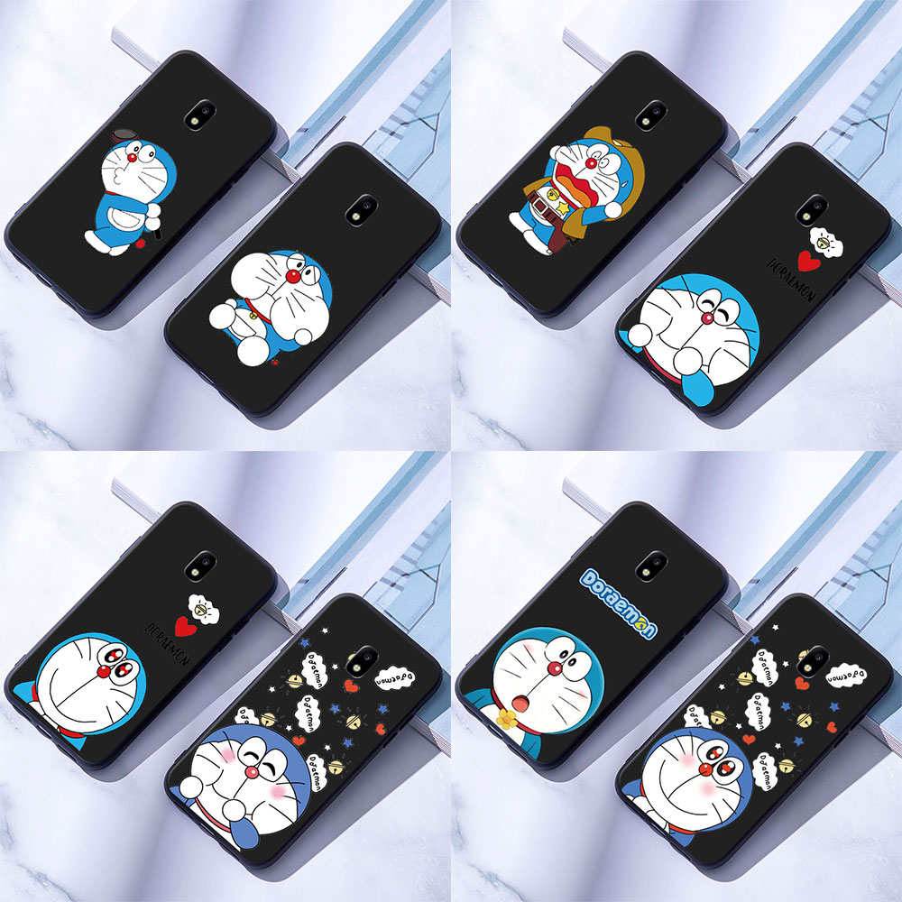 Jual Casing Samsung Galaxy J3 15 J3 16 J3 17 J3 Pro Soft Case Silikon Doraemon Two Shopee Indonesia