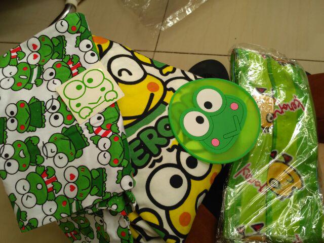 Keroshop Keroppi Tatakan Gelas Bulat