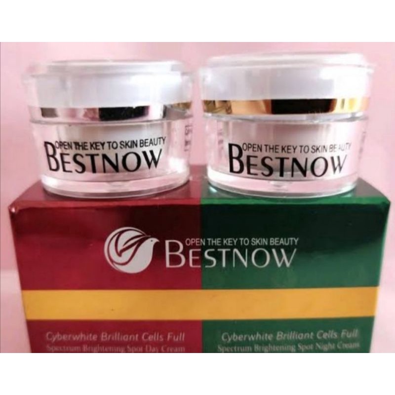 BESTNOW CREAM KECIL ORIGINAL PALING TERLARIS (Siang&Malam)