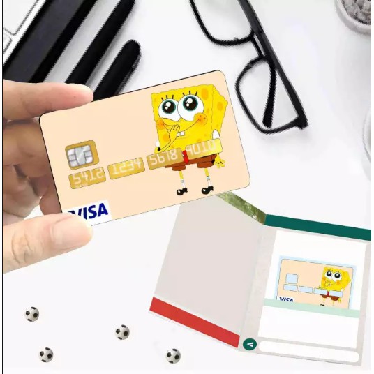 

Stiker Skin Kartu E-money Skin Kartu Kredit Debit SPONG3-B0B 3-154
