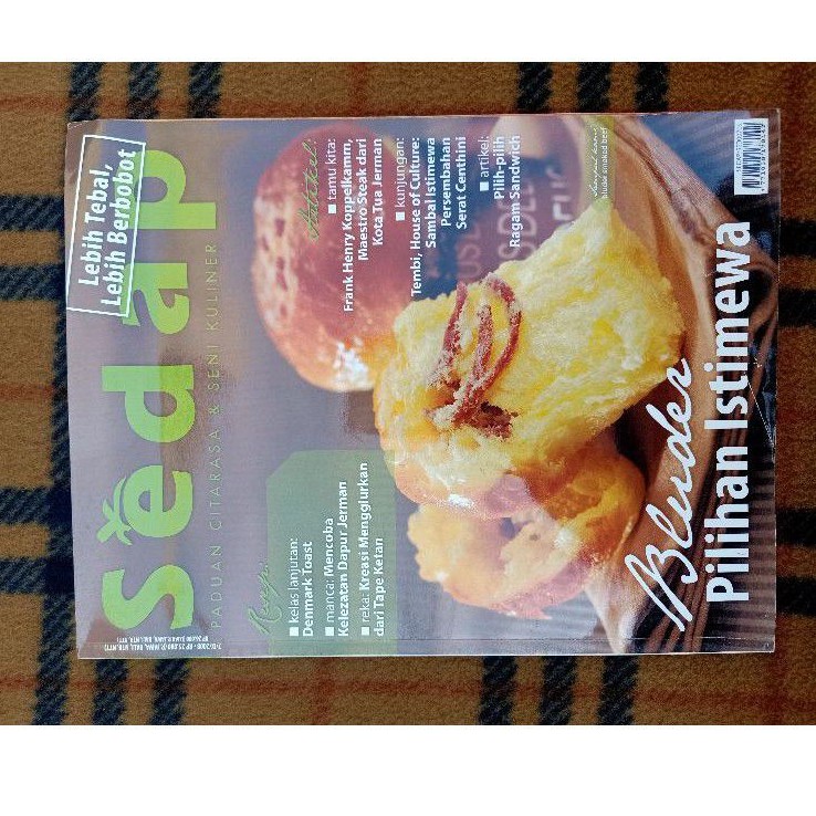[READY] Majalah Sedap / Magazine Bekas
