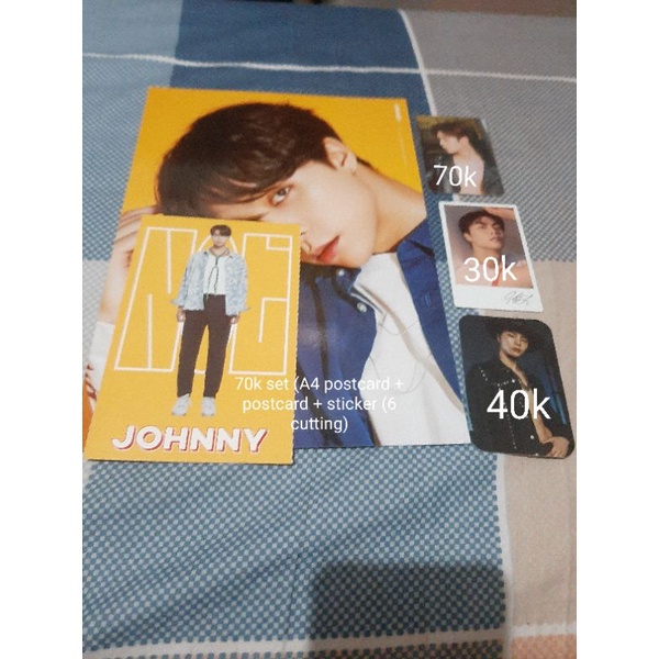 [baca desc] johnny nct 127 photocard polaroid natrep bookmark b2s acekit fanparty pc sg 2021