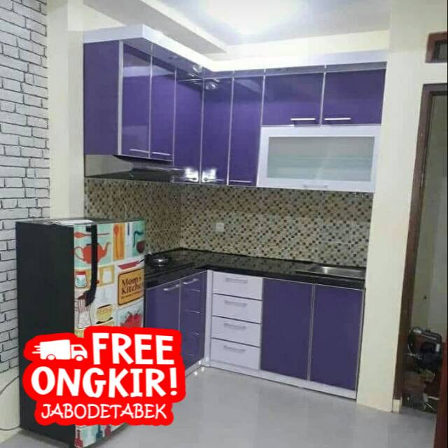 Kitchenset Ungu Harga Permeter Shopee Indonesia