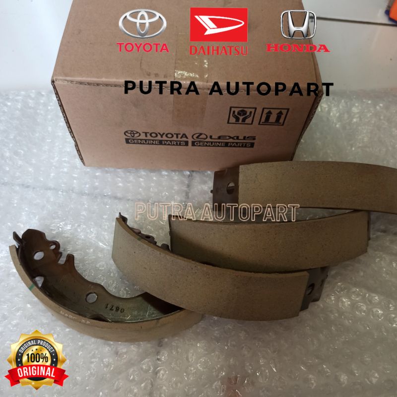 kampas rem belakang avanza xenia 2003-2020 original