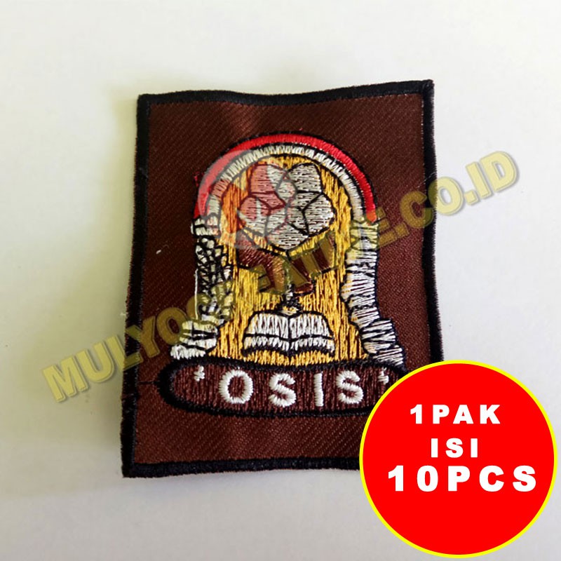 Bed OSIS SMA - Emblem Patch OSIS SMA - Bordir Logo Osis SMA 1Pak