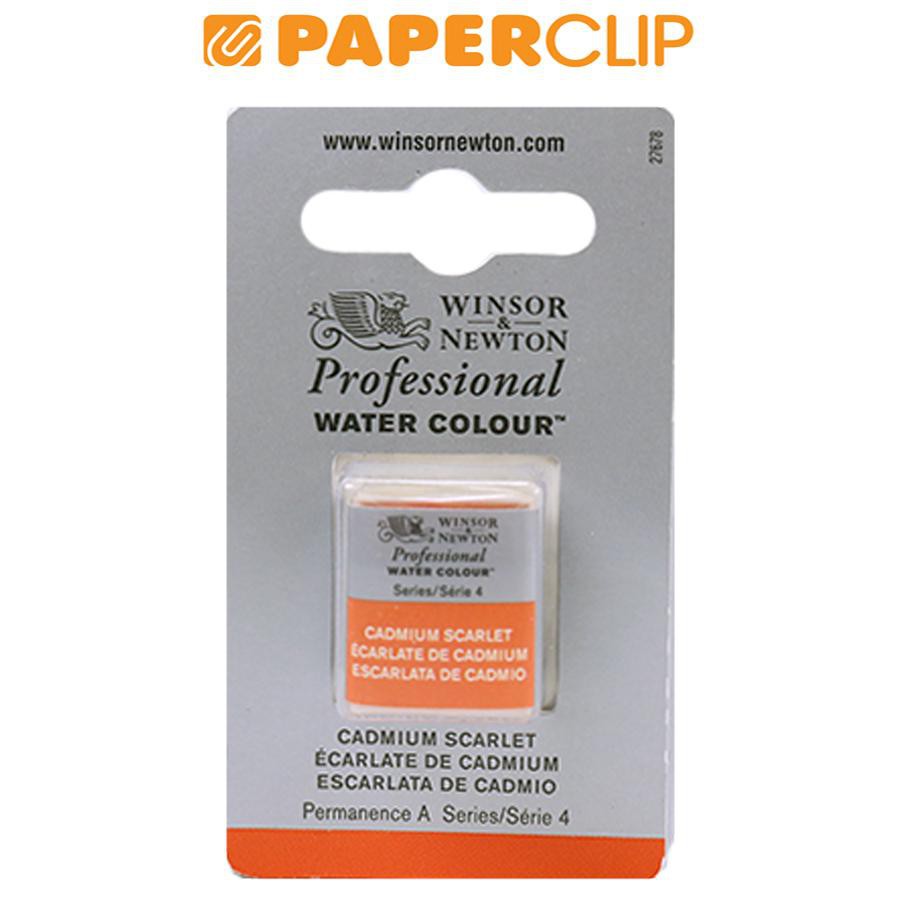 

PROFESSIONAL HALF PAN WINSOR & NEWTON S4 0101106CWC CADMIUM SCARLET