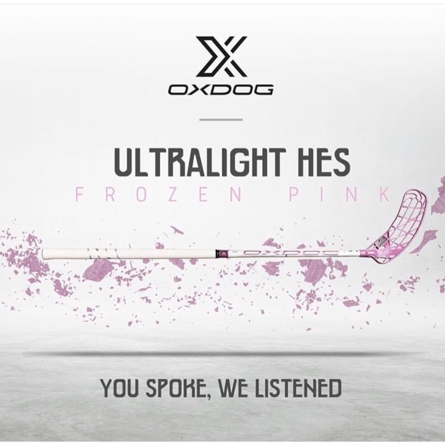 Stick Floorball Ultralight HES Frozen Pink (Free Classic Camp 2019 Jersey)
