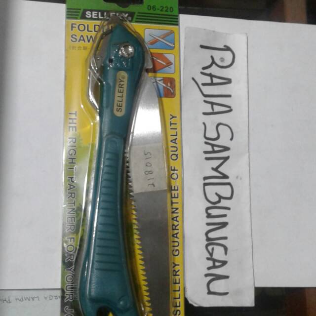 gergaji dahan sellery gergaji lipat floding saw gergaji triplek sellery DISKON7