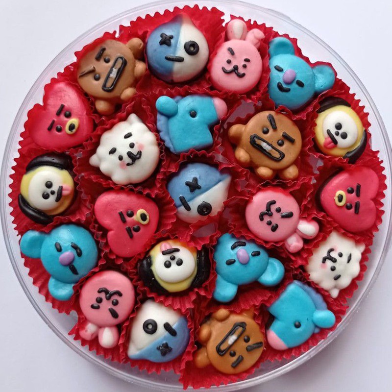 

Permen Lucu Coklat Karakter BT21 412gram Coklat Mezem