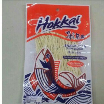 

Hokkai fish snack original thin 38 gr