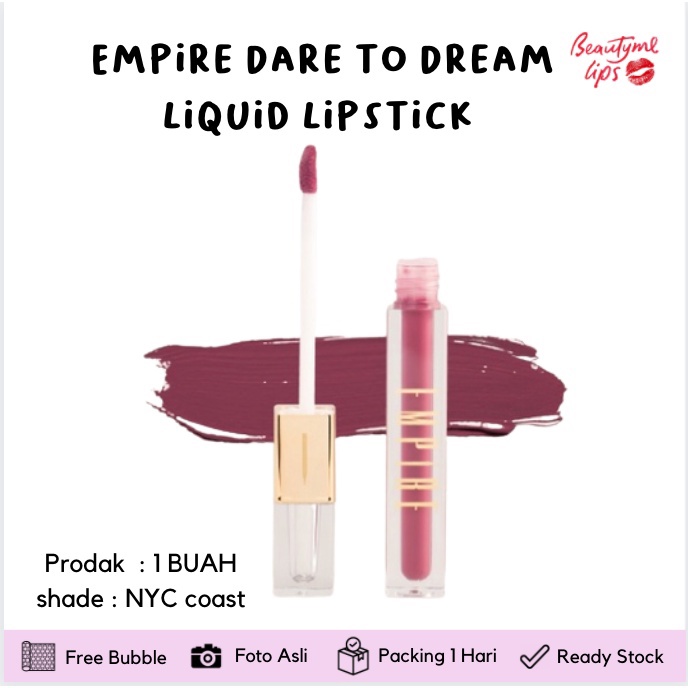 Empire Dare to Dream Liquid Lipstick (NYC Coast)