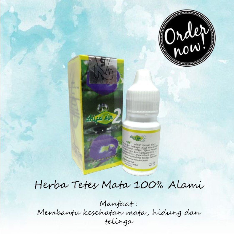 Obat Tetes Mata Herbal Syifa Ain 2 Tidak Perih ORIGINAL