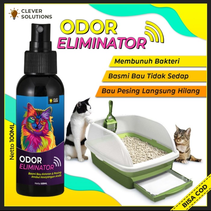 ODOR ELIMINATOR - Penghilang Bau Kotoran dan Pesing Anabul 100 ML