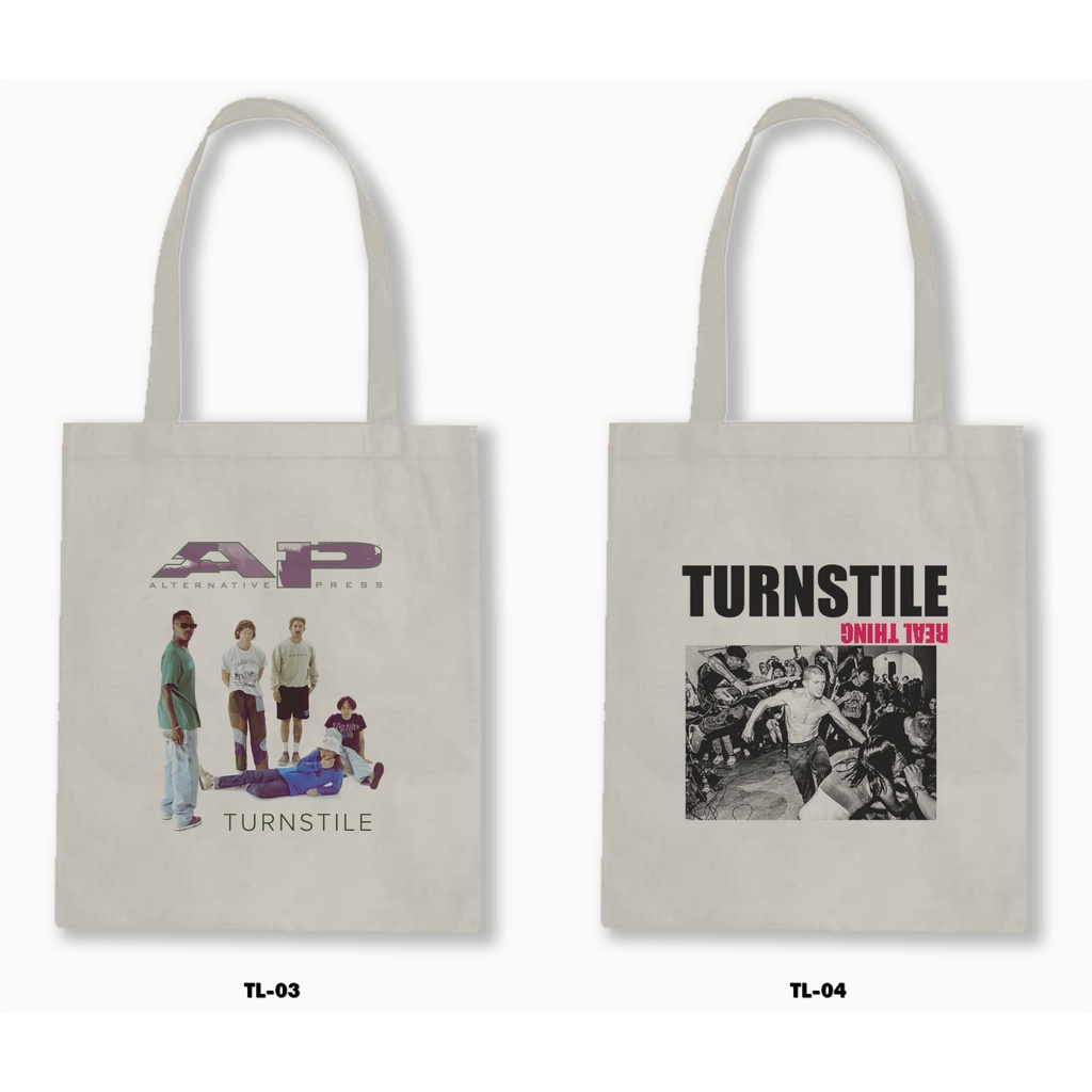 TOTE BAG BLACU - TURNSTILE