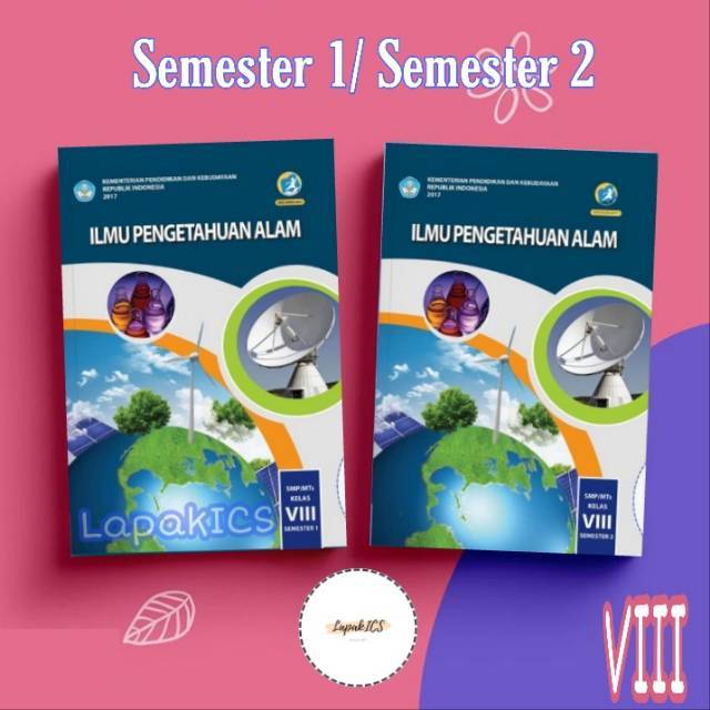 Buku IPA SMP Kelas 8 Semester 1 dan 2 Kurikulum 2013 Revisi 2017-2018