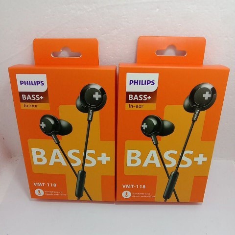 Handsfree Philips VMT-118 Bass + In-ear