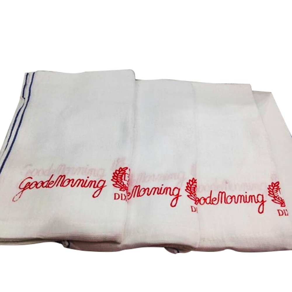 Handuk Good Morning ukuran 65 x 30 cm / handuk salon / handuk paskibra / handuk muka