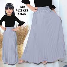 ROK PLISKET ANAK PREMIUM USIA 12-15 TAHUN