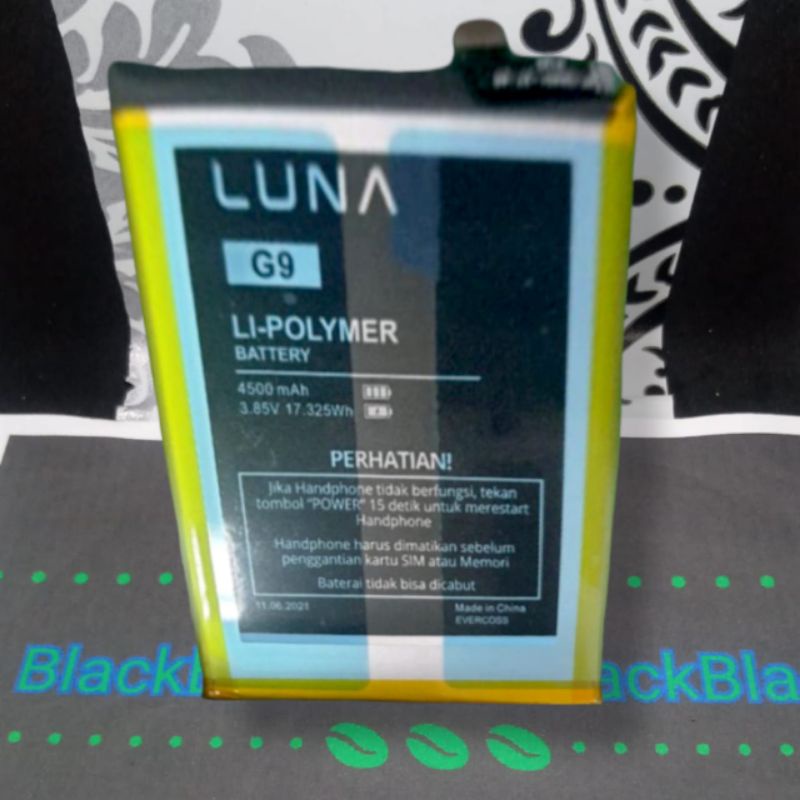 Batrai LUNA G9 Ram 4GB Rom 32 Batre Baterai Luna G 9 6,4 ince Original Battery