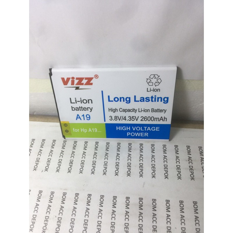 Baterai Vizz Mito A19 2600MaH