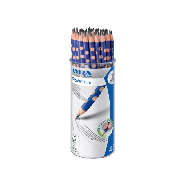 

Lyra Groove Slim Graphite Isi 48 Pcs