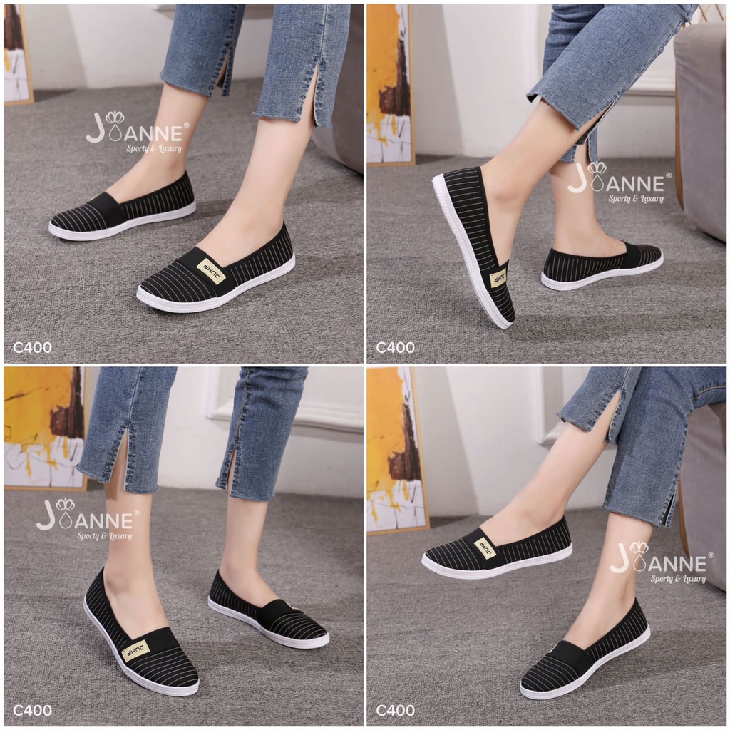 JOANNE Casual Flyknit Flat Shoes #C400 ORIGINAL