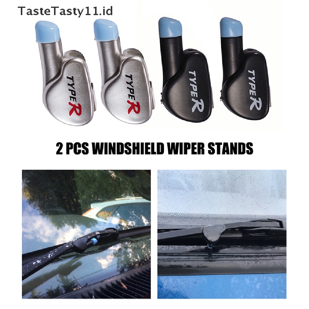 2 PCS Stand Pelindung Wiper Kaca Depan Mobil