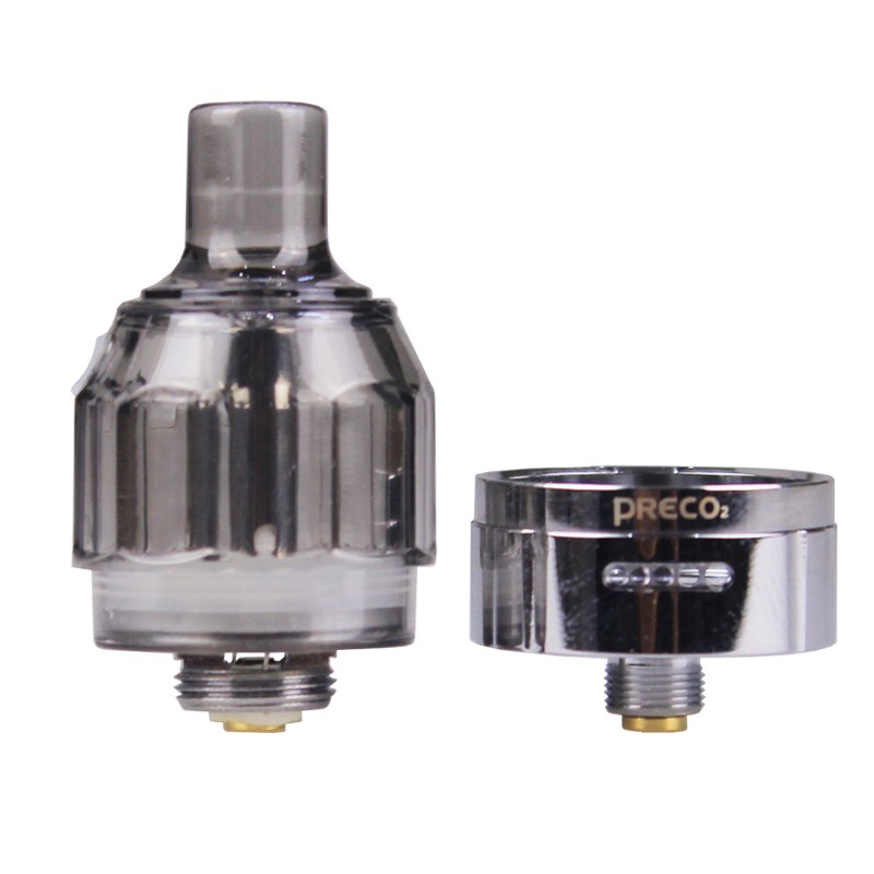 Preco V2 Disposable MTL Tank Atomizer 3PCS + Adaptor - BLACK [Authentic] Klikvapebandung