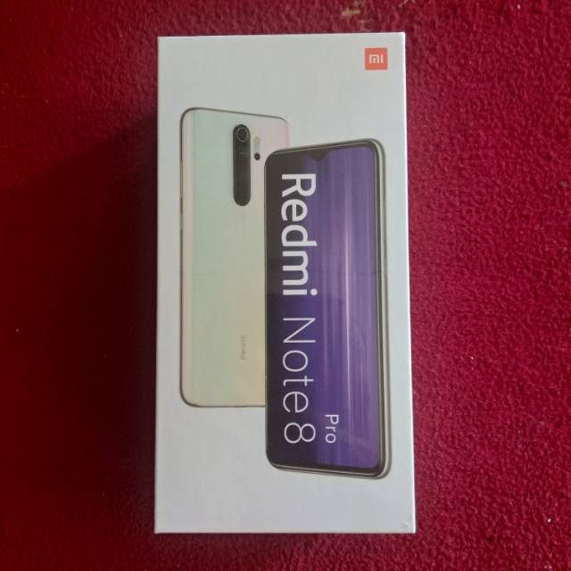 Xiaomi Redmi Note 8 Pro 6GB 128GB -  PEARL WHITE - GARANSI RESMI -