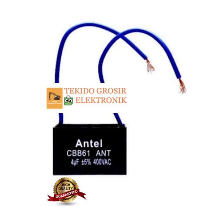 Jual Kapasitor Kipas Angin 4uF 400V Cap 4/400V AC Kotak MURAH TOKELE27