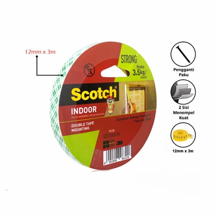 

$$$$] Double Tape Scotch 3M 1 Inch