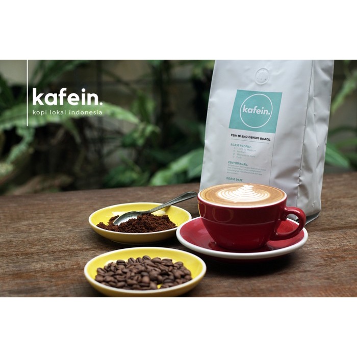 

r0eree Kopi Espresso Blend Gendis Brazil 1 Kg (Biji/Bubuk) - Biji Ds20X11