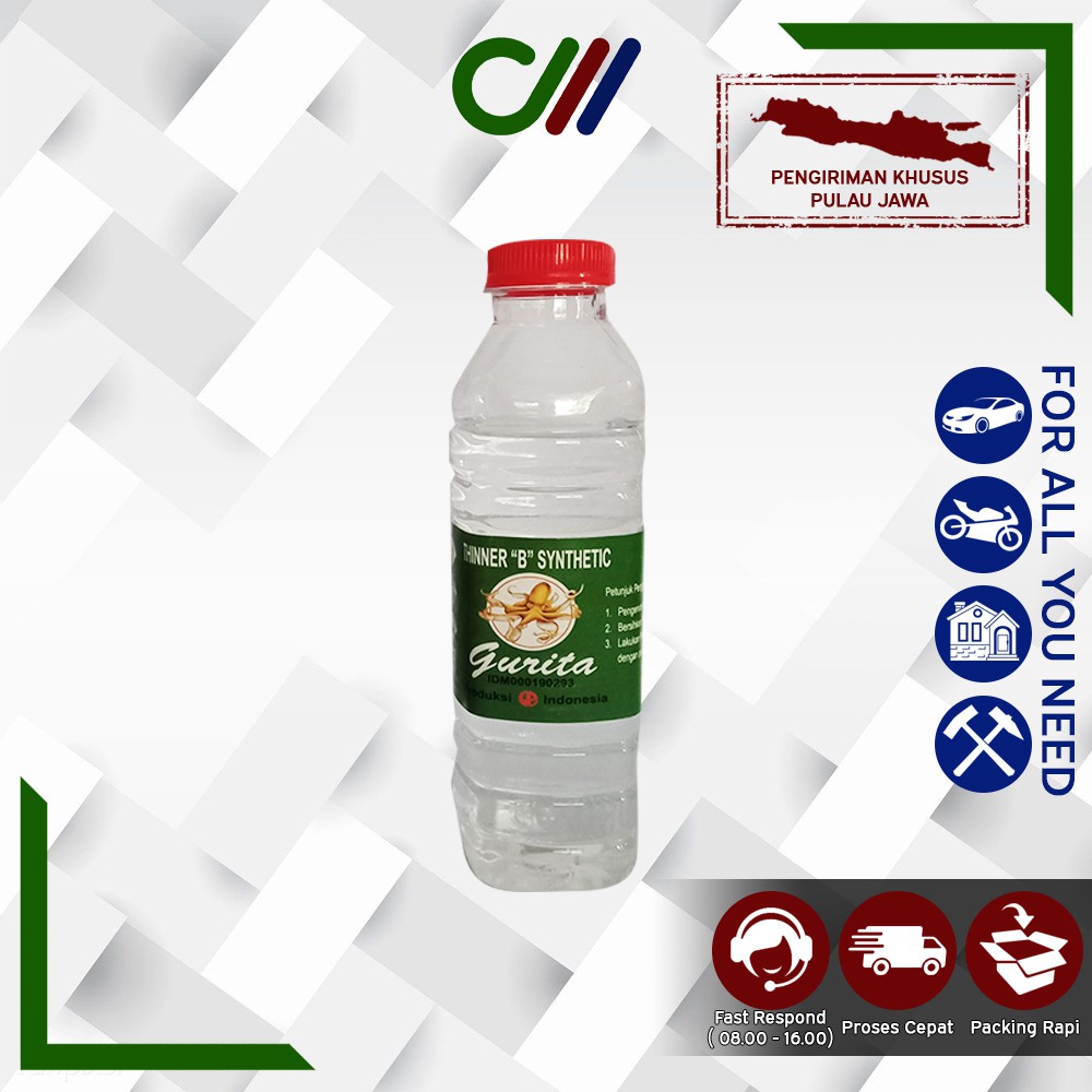 Thinner Botol Gurita B 0,25Lt