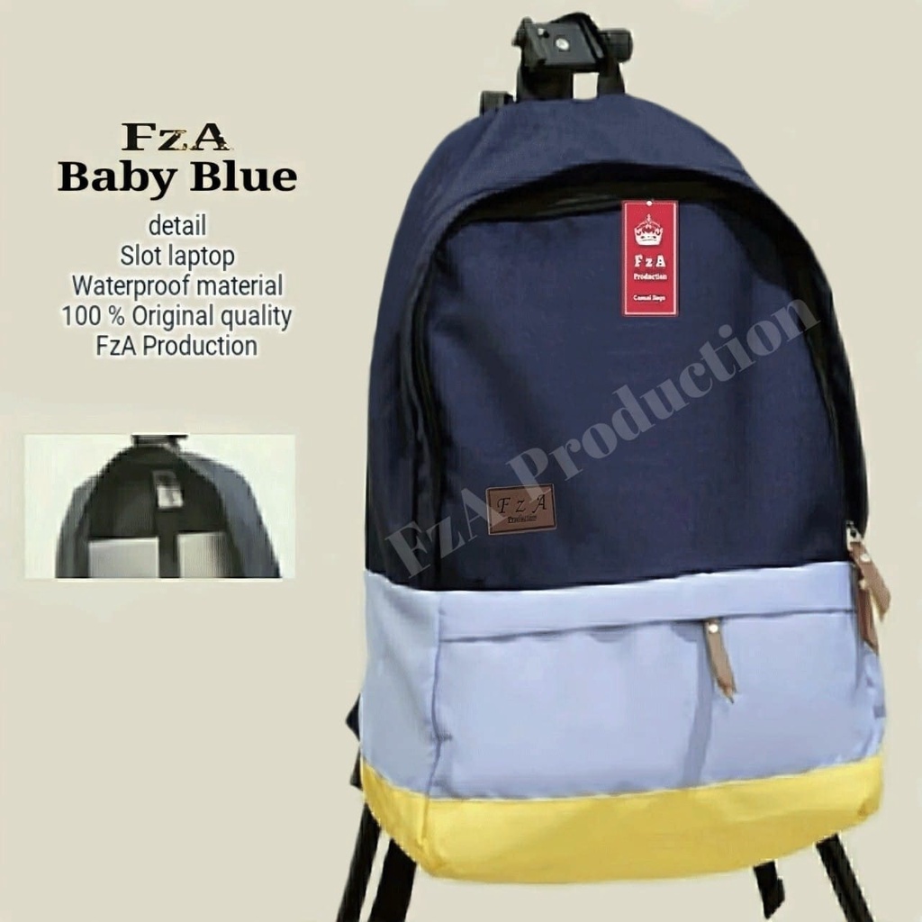 Big Promo..Tas Ransel Punggung Distro Casual Pria Wanita  Backpack / Tas Ransel Laptop Original - FzA BUY 1 GET 1