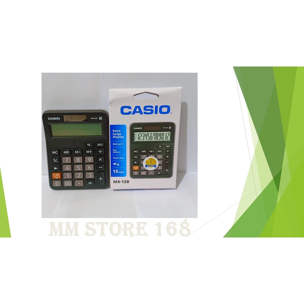 

Kalkulator 12 Digit merk Casio MX 12B